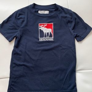 Boys navy blue Abercrombie kids T-shirt